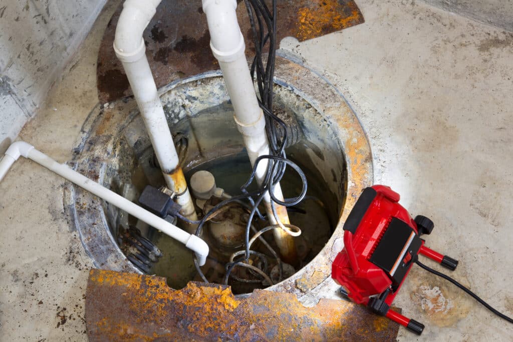 sump pump inspection