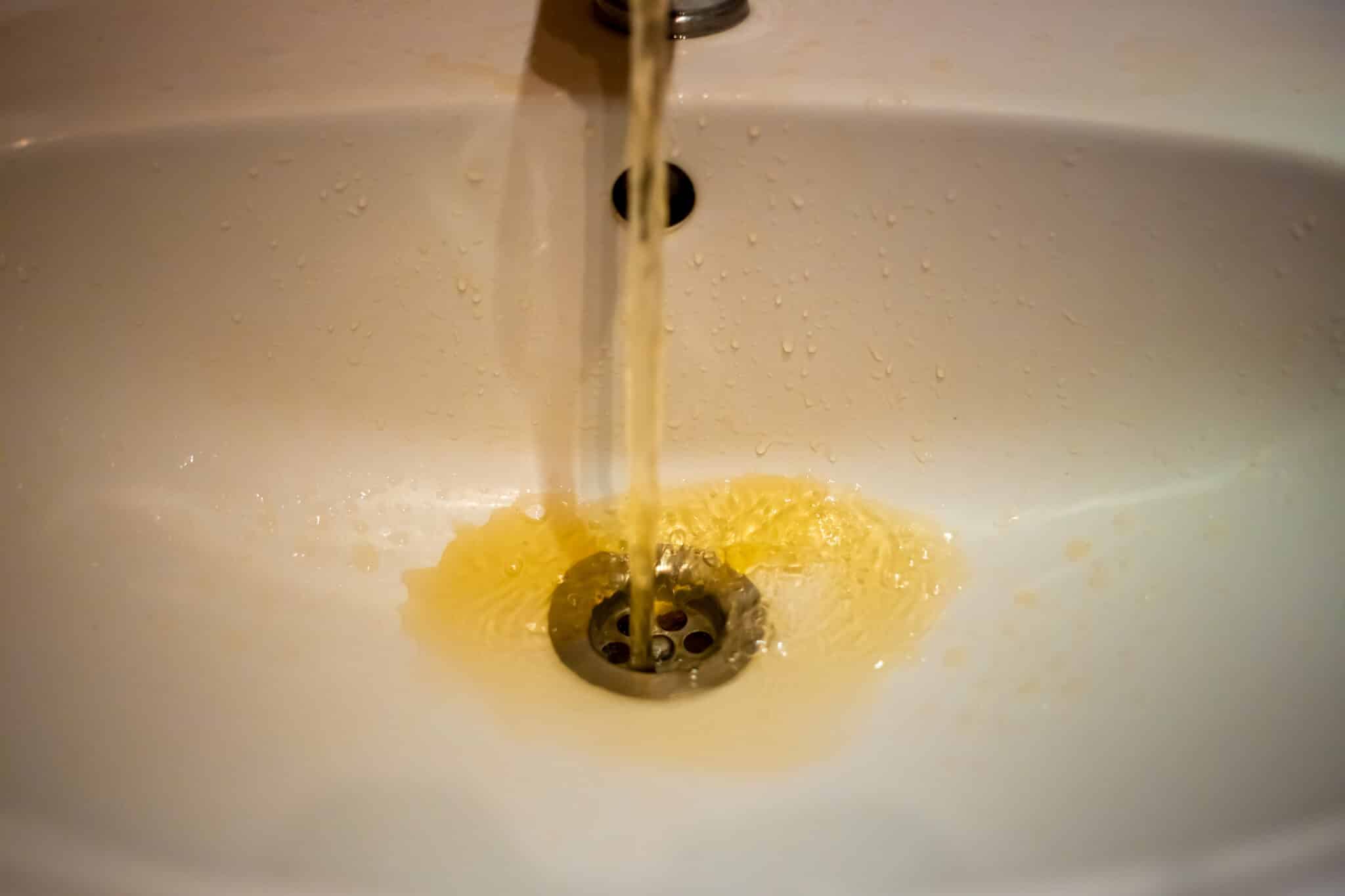 Discolored water, Pipe Damage.