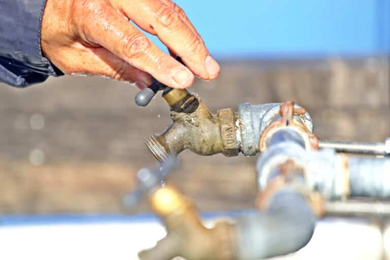 Outdoor Plumbing.