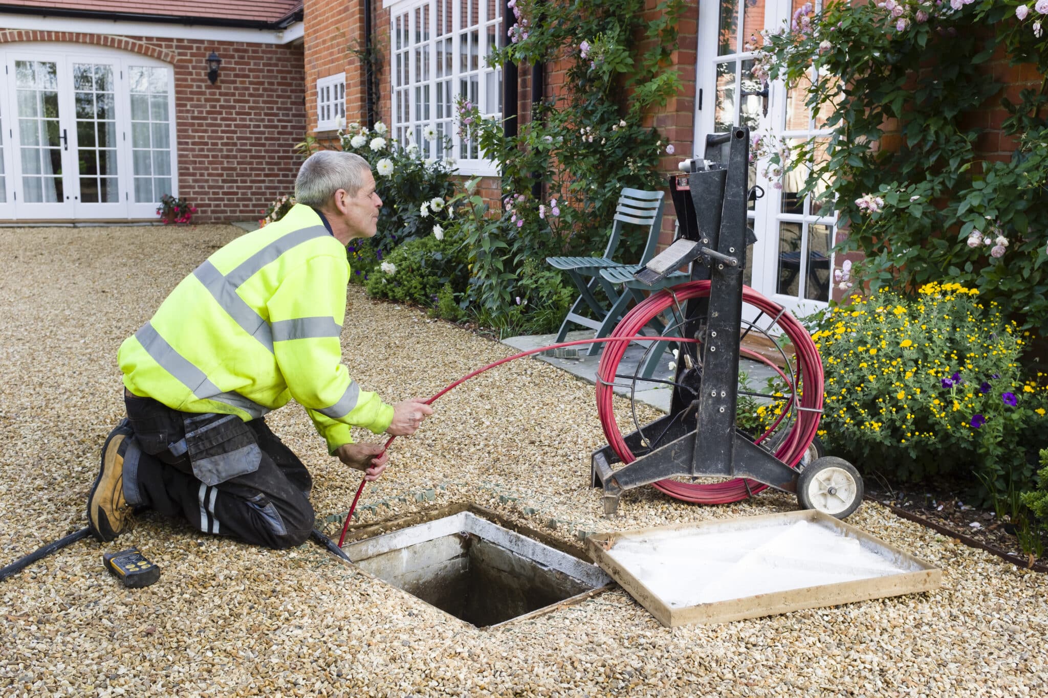 Video camera inspections, Sewer Line Inspection.