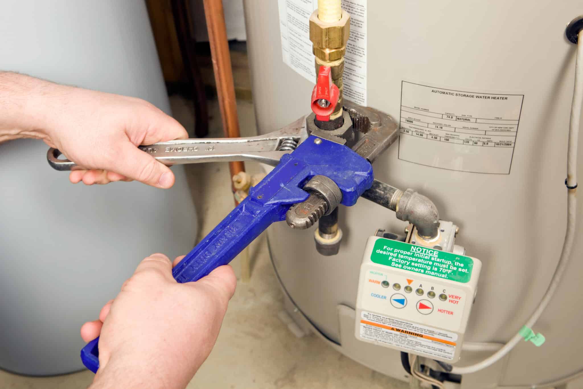 Water heater gas line, Water Heater Fails.