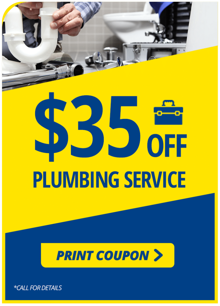 $35 Off Plumbing Service Coupon