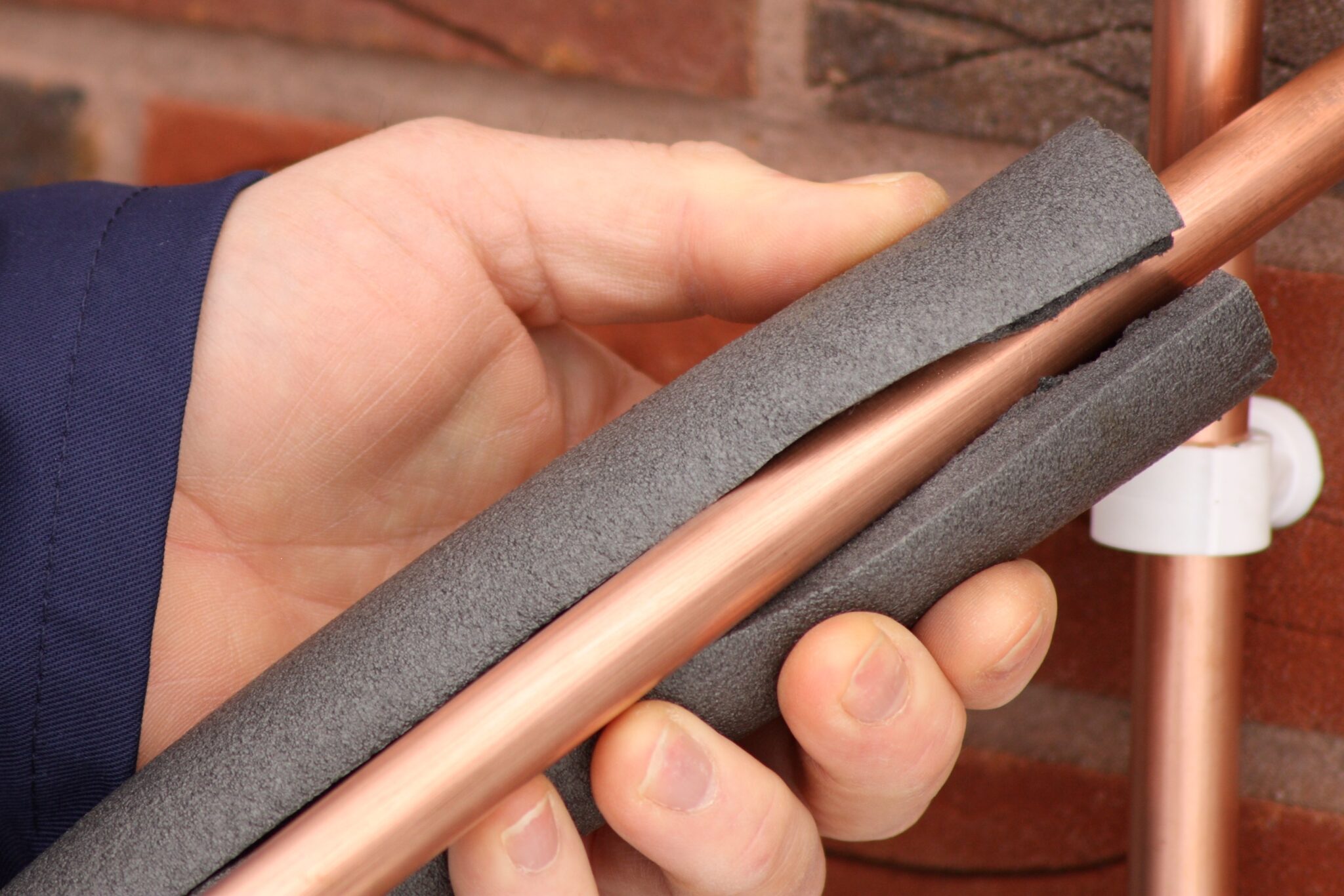 Insulating Pipes, Home Energy Efficiency.