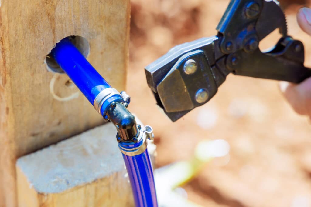 The effect of ozone season on the life of plastic plumbing parts.