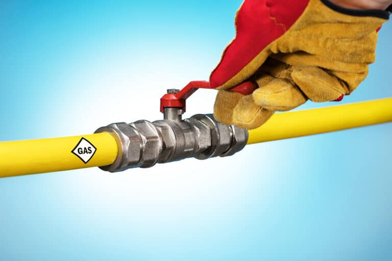 Gas line safety tips.