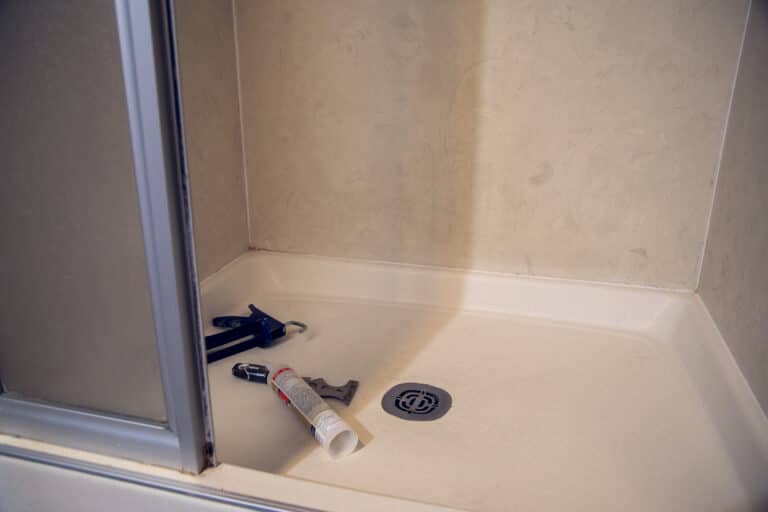 Shower pan replacement to stop stubborn leaks.