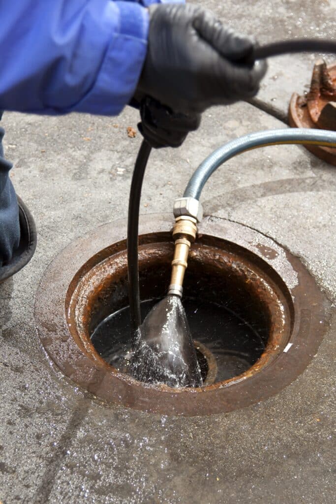 Pipe descaling service removes stubborn mineral buildup.