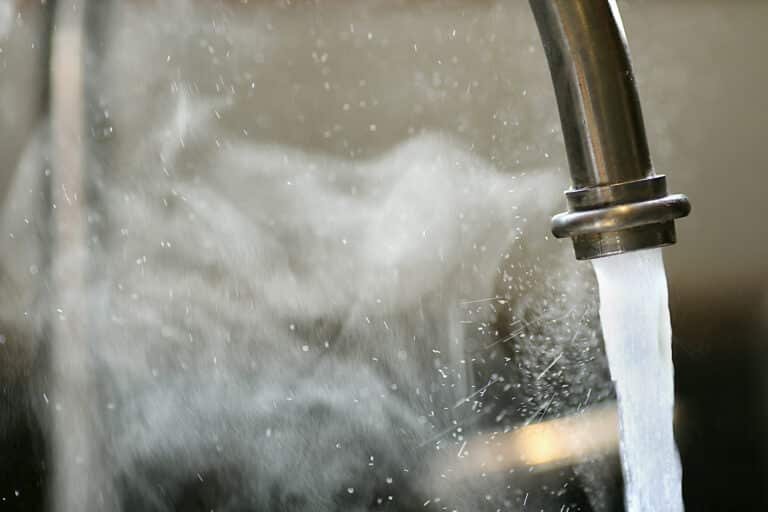 Instant hot water tap options and maintenance.