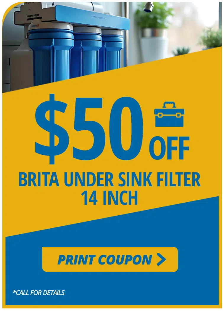 BF OK Brita Under Sink Filter 14 inch coupon